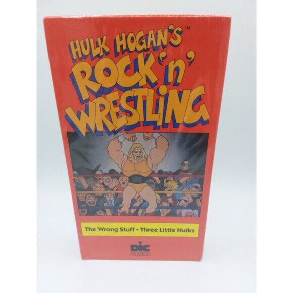 Hulk Hogans Rock N Wrestling VHS The Wrong Stuff Three Little Hulks 1985 - Picture 10 of 10